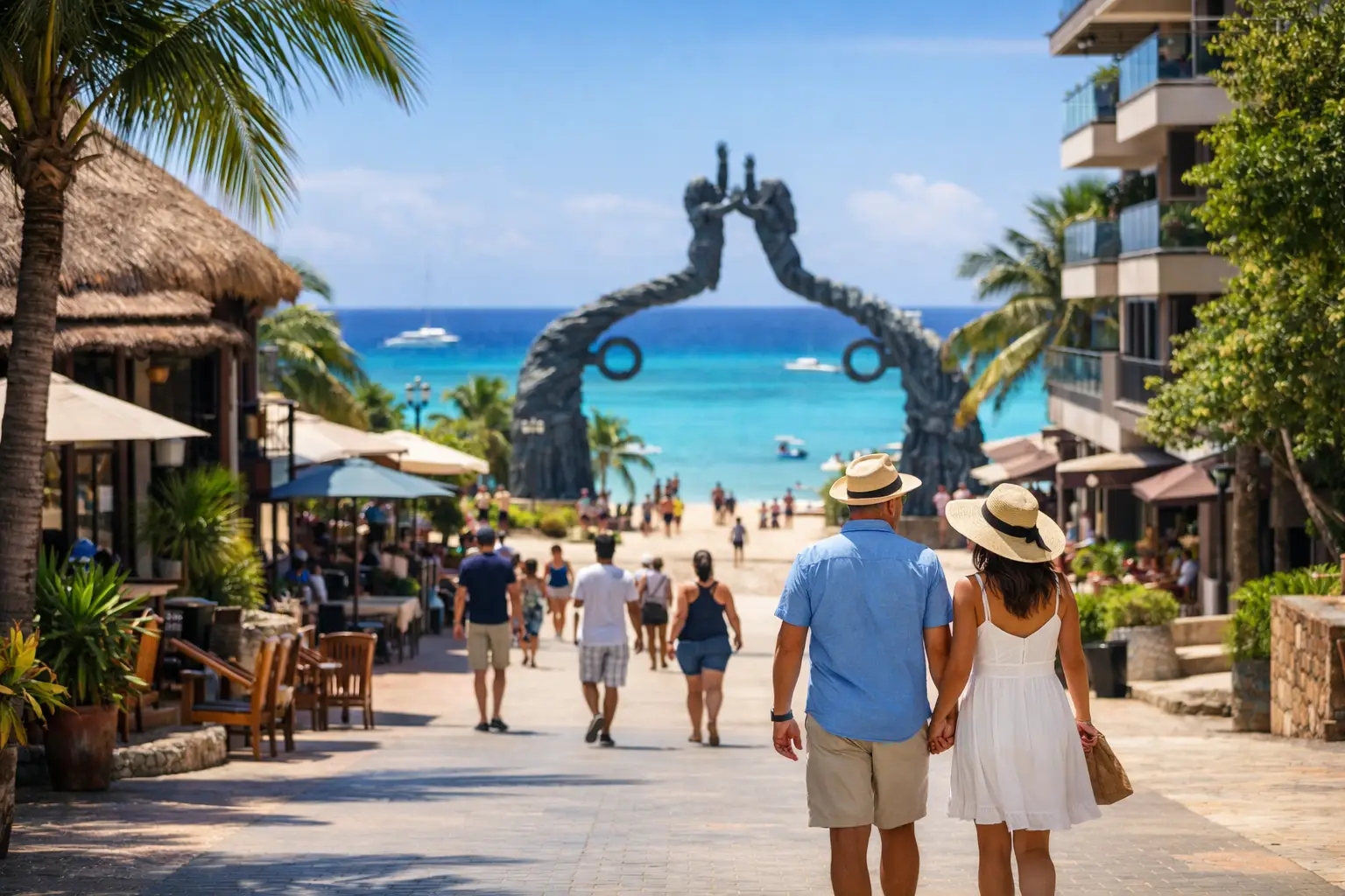 Best Area to Stay in Playa del Carmen for Walking