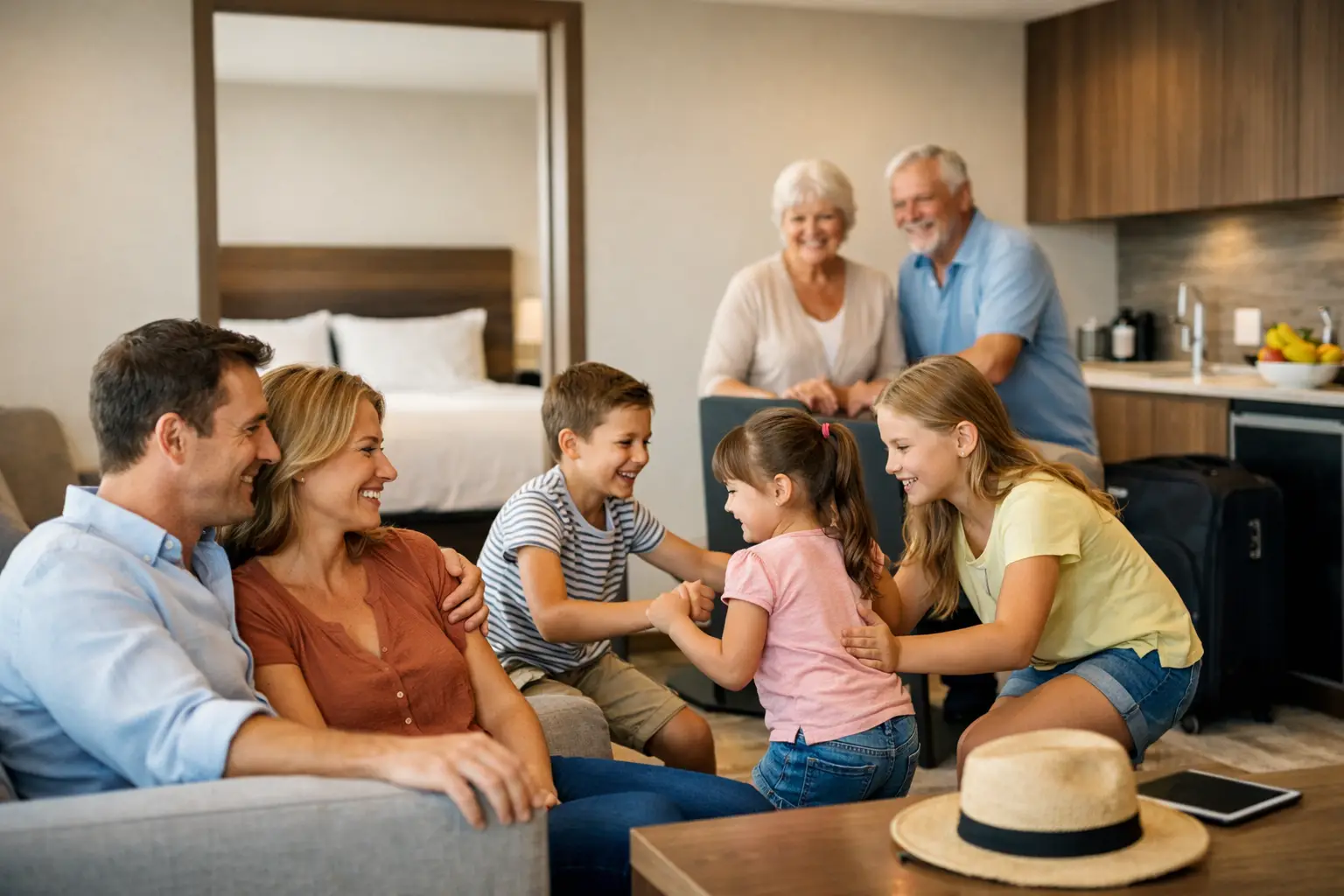 Can Suites Fit Large Families? What to Check