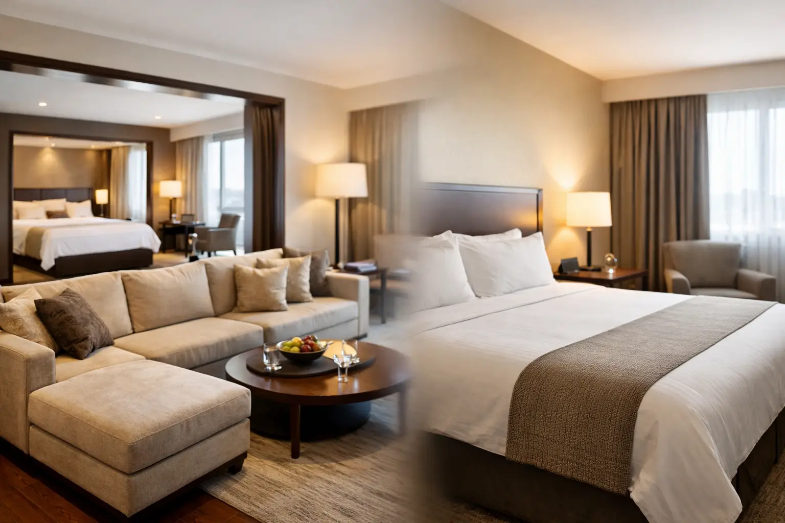 Suite Hotel Versus Standard Room