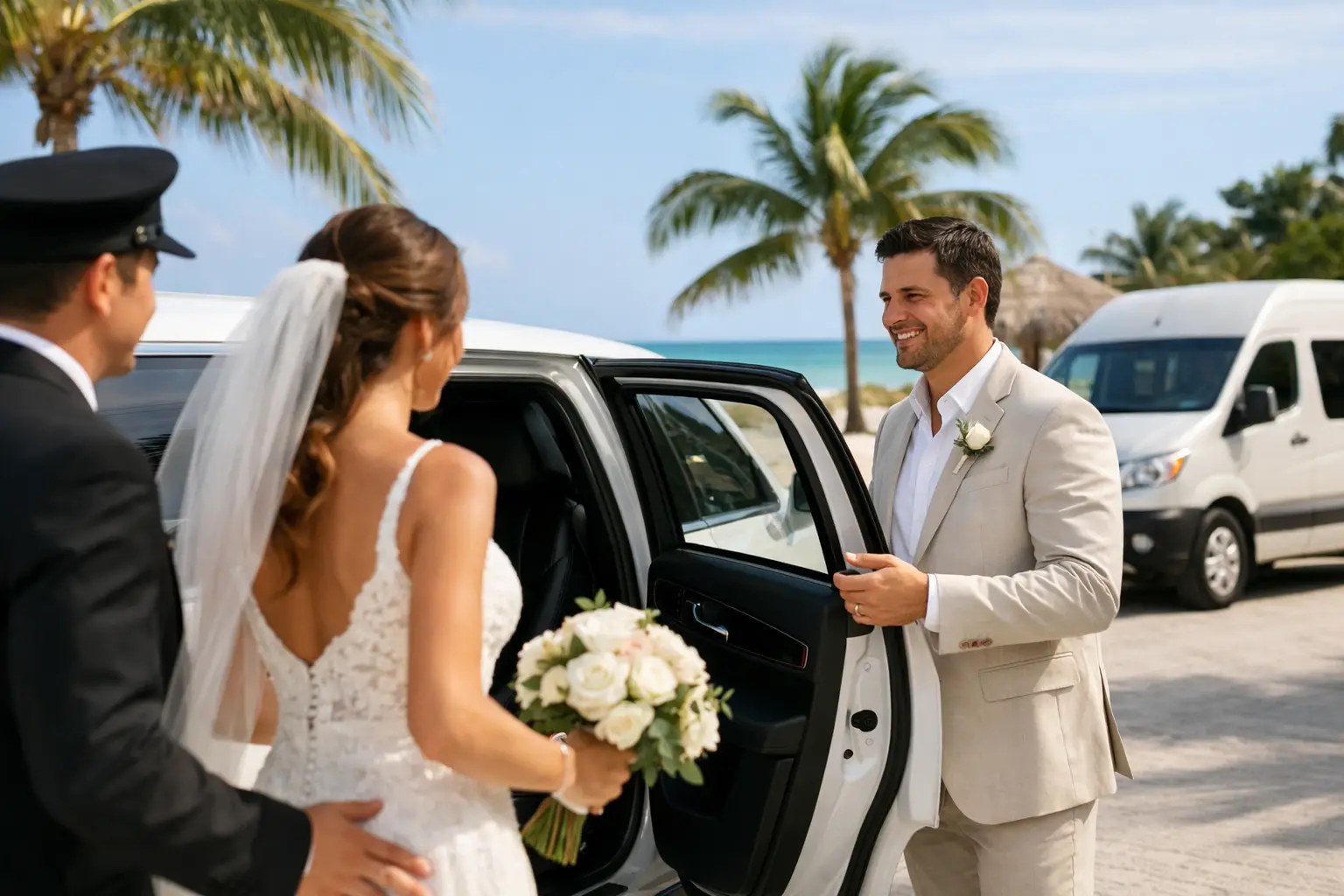 Arranging Wedding Transport in Playa del Carmen