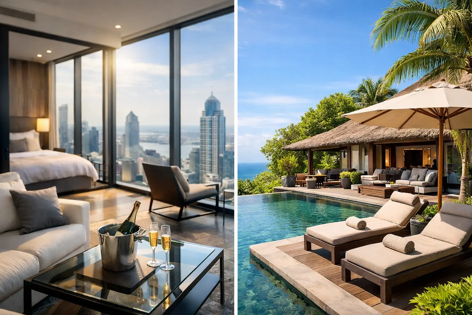 Penthouse Suite Versus Villa Rental for You