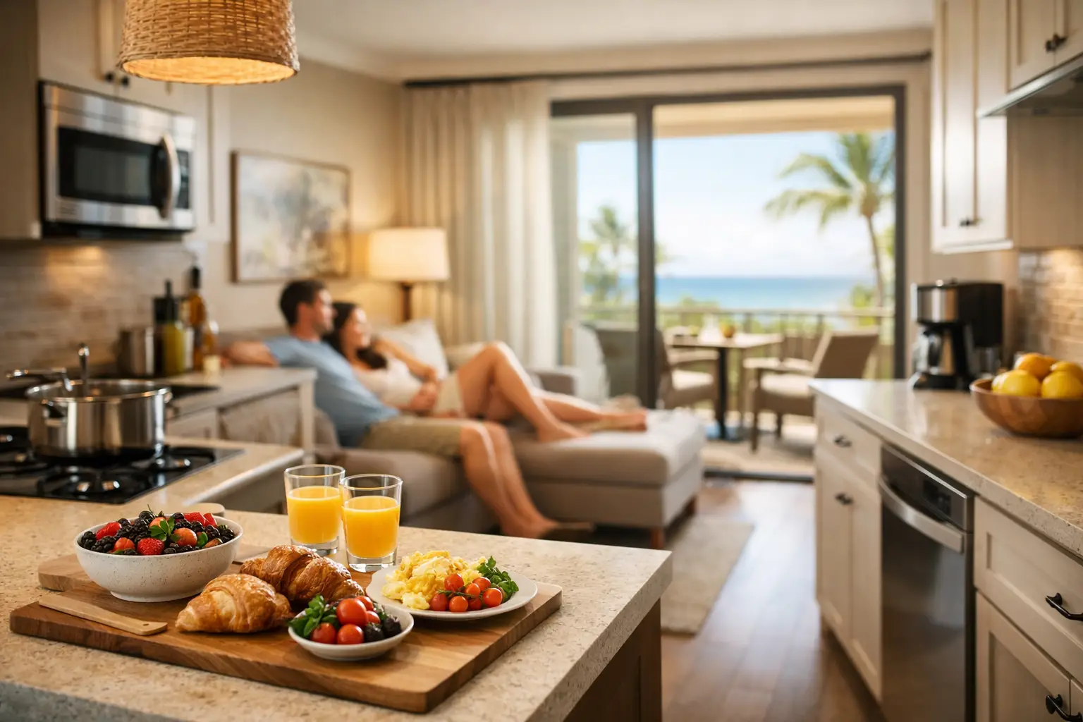 Why a Full Kitchen Vacation Suite Feels Better
