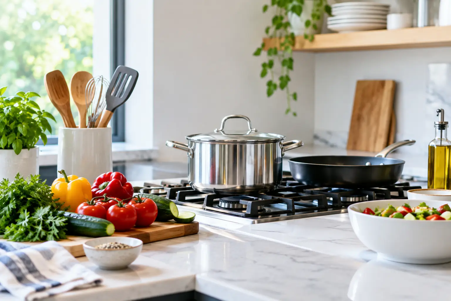 Kosher Kitchen Setup Example for a Carefree Stay